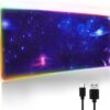 Alfombrilla de Raton Gaming con Iluminación LED RGB