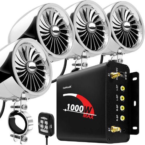 GoHawk Amplificador de 4 Canales